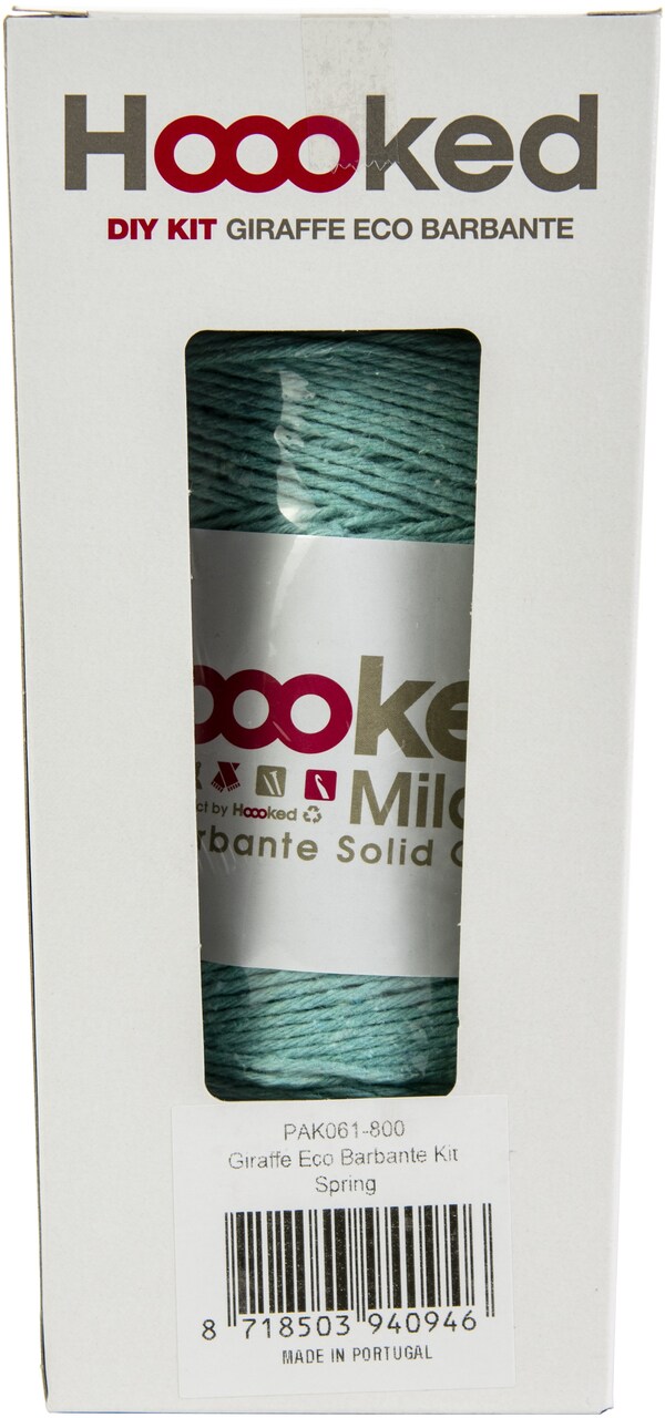 Hoooked Amigurumi Diy Kit W/Eco Barbante Yarn-Ziggy Giraffe - Spring